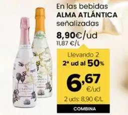 Autoservicios Familia ALMA ATLÁNTICA En las bebidas señalizadas oferta