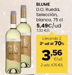 Autoservicios Familia BLUME D.O. Rueda, Selección, blanco oferta