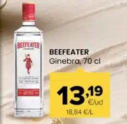 Autoservicios Familia BEEFEATER Ginebra oferta