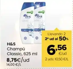 Autoservicios Familia H&S Champú Classic oferta