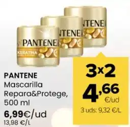 Autoservicios Familia PANTENE Mascarilla Repara&Protege, oferta