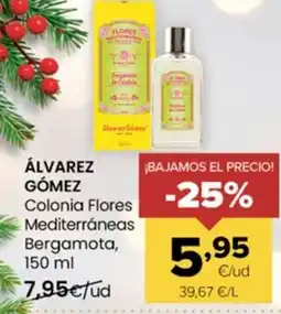 Autoservicios Familia ÁLVAREZ GÓMEZ Colonia Flores Mediterráneas Bergamota oferta