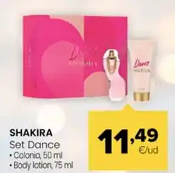 Autoservicios Familia SHAKIRA Set Dance oferta