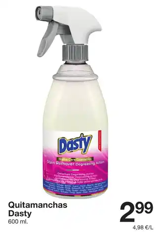 Zeeman DASTY Quitamanchas oferta