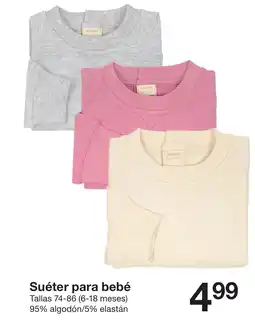 Zeeman Suéter para bebé oferta