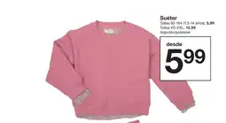 Zeeman Suéter oferta