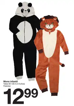 Zeeman Mono infantil oferta