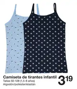 Zeeman Camiseta de tirantes infantil oferta