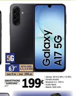 E.Leclerc SAMSUNG Smartphone A17 oferta
