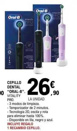 E.Leclerc ORAL-B Cepillo dental oferta