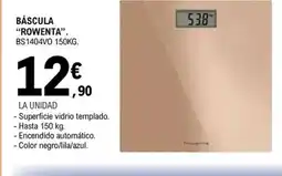 E.Leclerc ROWENTA Báscula oferta