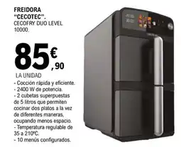 E.Leclerc CECOTEC Freidora oferta