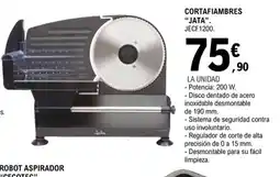 E.Leclerc JATA Cortafiambres JECF1200. oferta