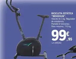 E.Leclerc WOODSUN Bicicleta estática oferta