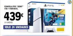 E.Leclerc SONY Consola ps5 1tb + fortnite oferta