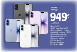 E.Leclerc APPLE Iphone 17 oferta