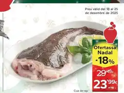 Caprabo Cua de rap oferta