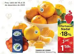Caprabo TERRES DE L'EBRE Mandarines oferta
