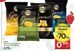 Caprabo LAY'S Gamma de productes Gourmet senyalada oferta