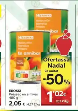 Caprabo EROSKI Préssec en almívar oferta