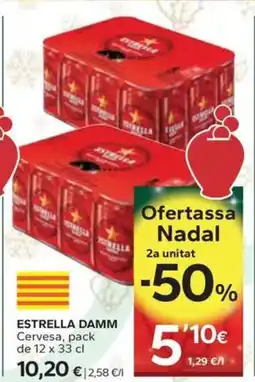 Caprabo ESTRELLA DAMM Cervesa oferta