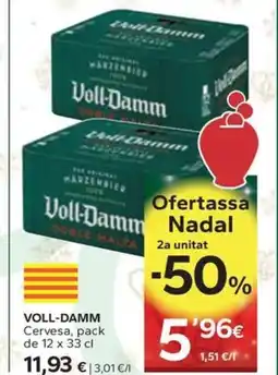 Caprabo VOLL-DAMM Cervesa oferta