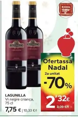 Caprabo LAGUNILLA Vi negre criança oferta