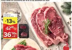 Caprabo Medallons de filet de vaca oferta