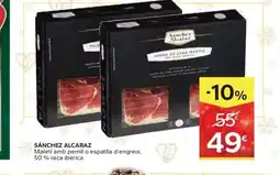 Caprabo SÁNCHEZ ALCARAZ Maletí amb pernil o espatlla d'engreix, 50% raça ibèrica oferta