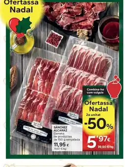 Caprabo SÁNCHEZ ALCARAZ Gamma de productes oferta