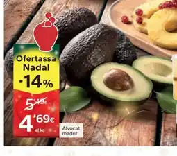 Caprabo Alvocat madur oferta