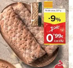 Caprabo Pa de coca oferta