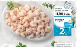 Caprabo Gamba grossa pelada oferta