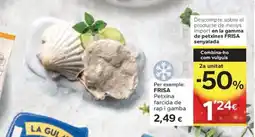 Caprabo FRISA Petxina farcida de rap i gamba oferta