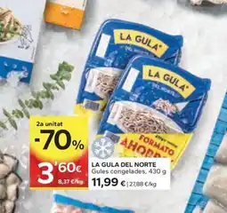 Caprabo LA GULA DEL NORTE Gules congelades oferta