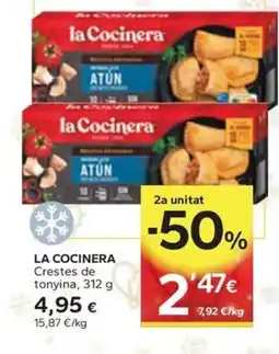 Caprabo LA COCINERA Crestes de tonyina oferta