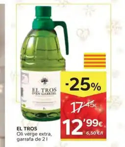 Caprabo EL TROS Oli verge extra oferta