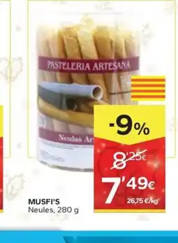 Caprabo MUSFI'S Neules oferta