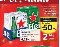 Caprabo HEINEKEN Cervesa sense alcohol oferta