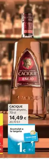 Caprabo CACIQUE Rom anyenc oferta