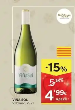 Caprabo VIÑA SOL Vi blanc oferta