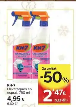 Caprabo KH-7 Llevataques en esprai oferta