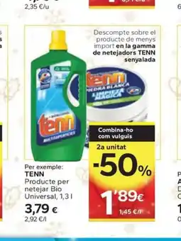 Caprabo TENN Producte per netejar Bio Universal oferta