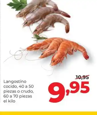 Alimerka Langostino cocido oferta