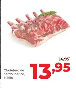 Alimerka Chuletero de cerdo ibérico oferta