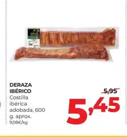 Alimerka DERAZA IBÉRICO Costilla ibérica adobada oferta