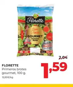 Alimerka FLORETTE Primeros brotes gourmet oferta
