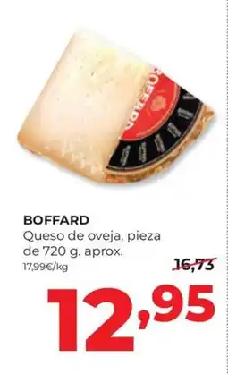 Alimerka BOFFARD Queso de oveja oferta