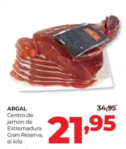 Alimerka ARGAL Centro de jamón de Extremadura Gran Reserva oferta