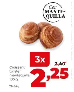 Alimerka Croissant twister mantequilla oferta